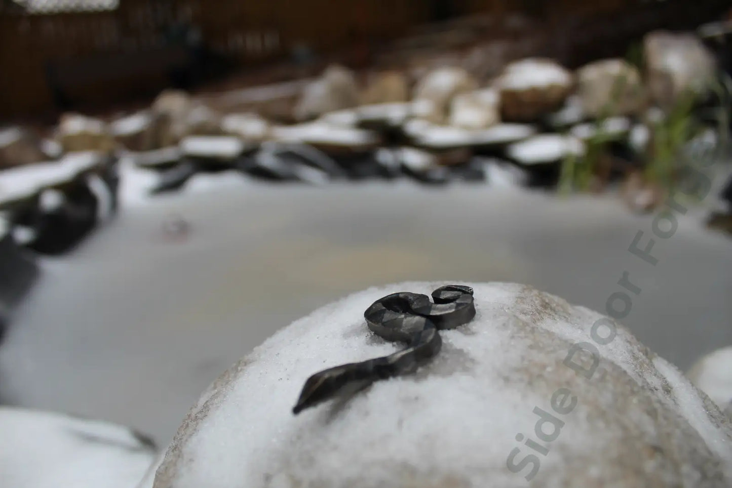 Hand Forged Snake