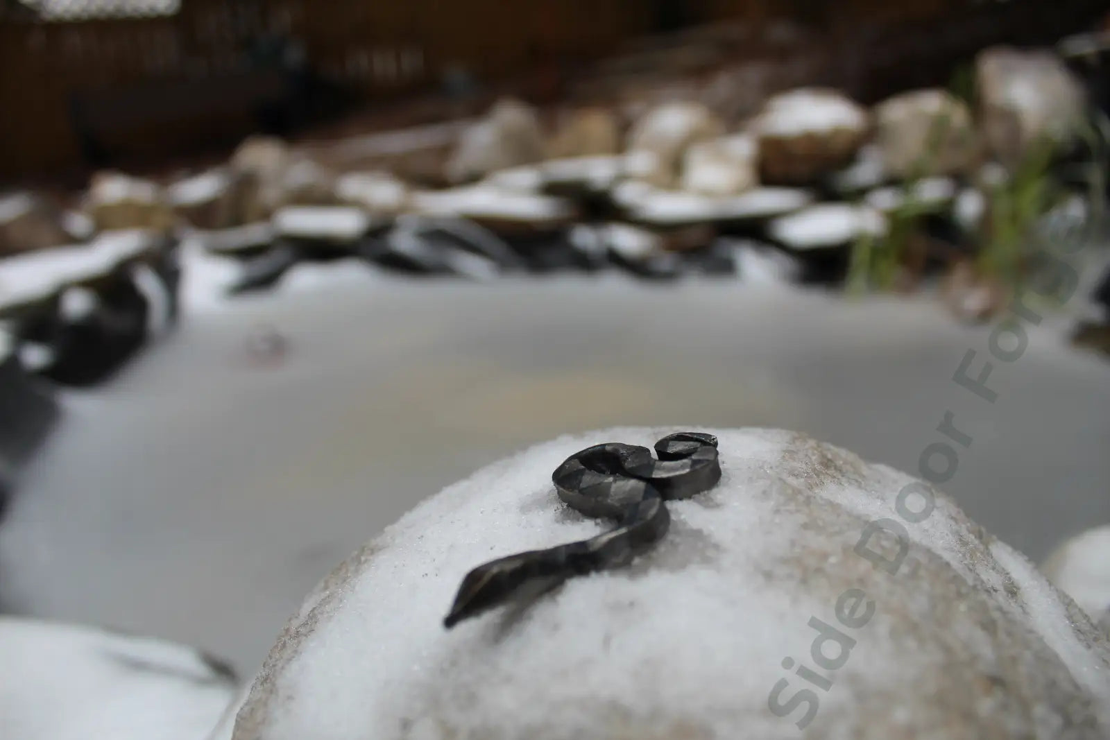 Hand Forged Snake