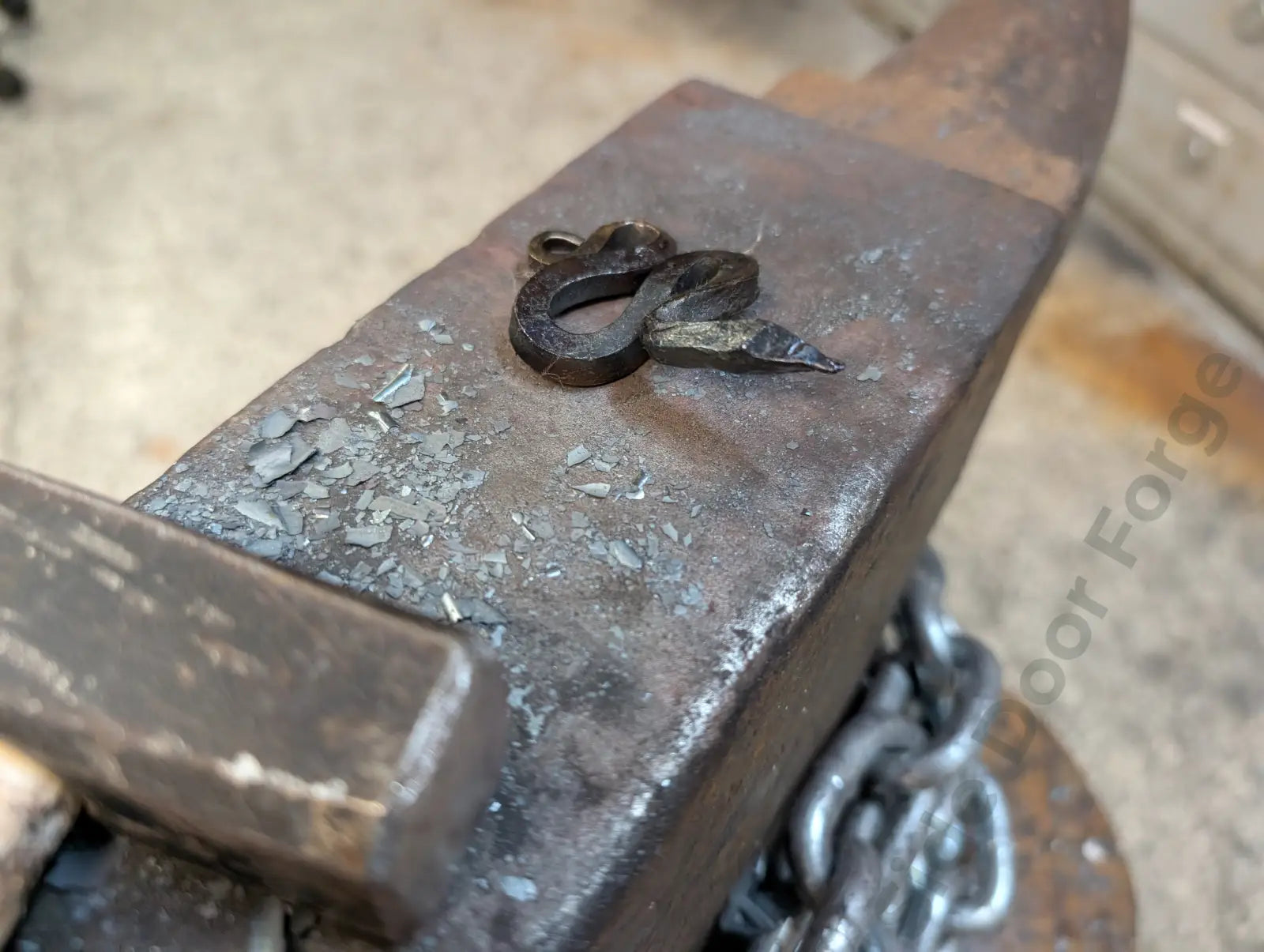 Hand Forged Snake