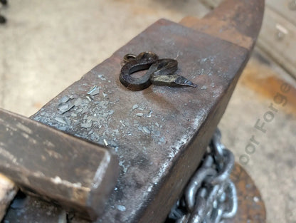 Hand Forged Snake