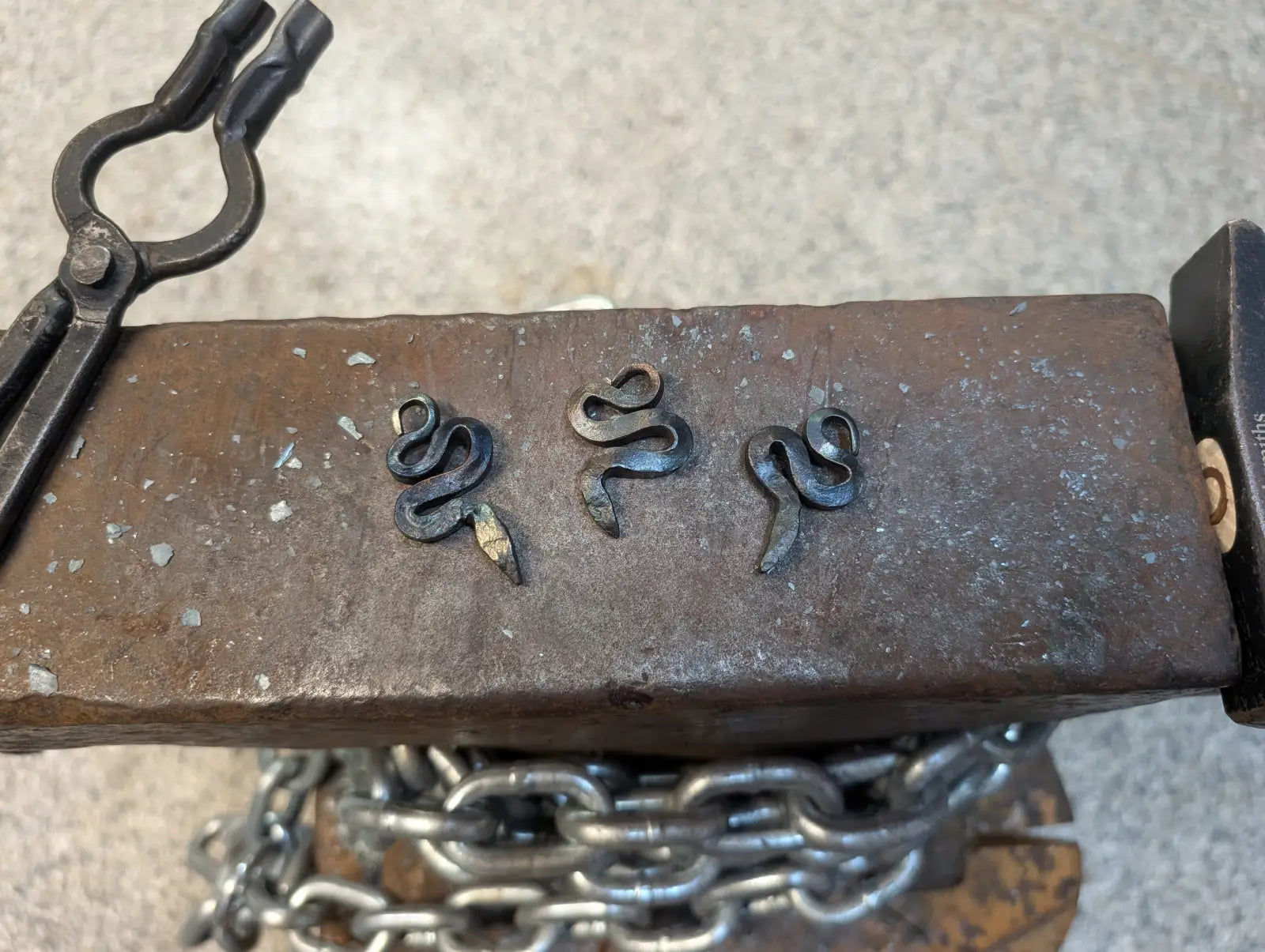 Hand Forged Snake