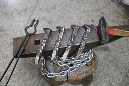 Railroad Spikes Grey / Set of 4