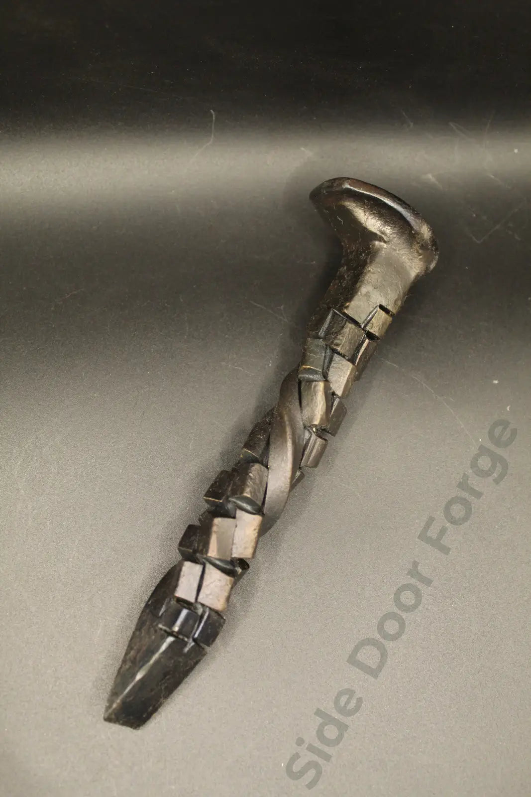 Railroad Spikes Oil-slick / 3 Sided