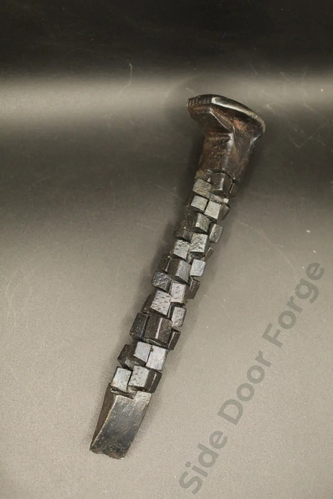 Railroad Spikes Oil-slick / 4 Sided