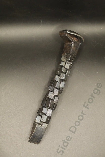 Railroad Spikes Oil-slick / 4 Sided